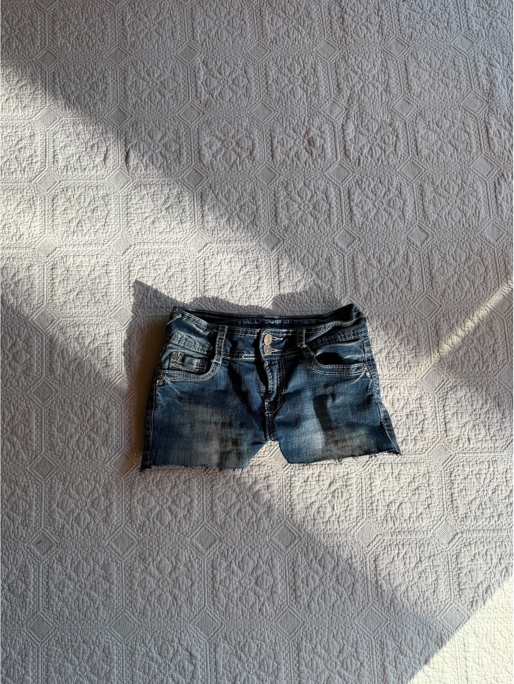 Y2K mini Wallflower Women's Size 0 Regular Fit Denim Shorts